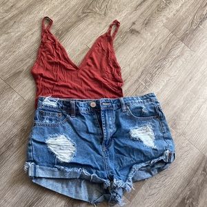 Boohoo Tank Top Bodysuit